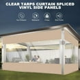 thumbnail image 4 of CJC Outdoor Waterproof Splice Curtain Extra Thick PVC Partition Wind-Resistant, Rainproof, Snow-Proof, Versatile Use for Patio Garden Warehouse Suitable for All Weather Conditions, 4 of 11