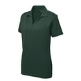 thumbnail image 3 of Sport-Tek Ladies PosiCharge RacerMesh Polo-4XL (Dark Forest Green), 3 of 4