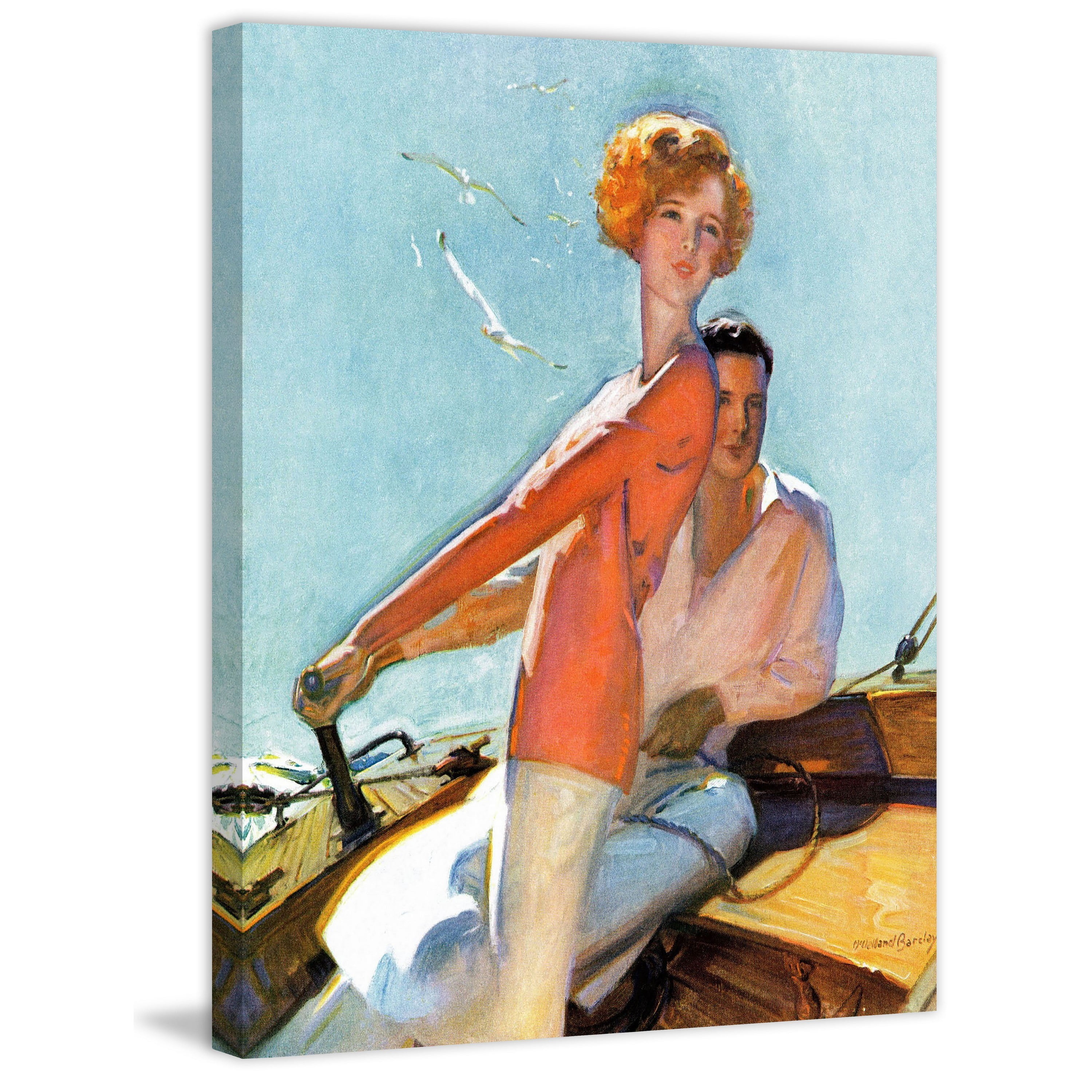 Marmont Hill - "Day Sailing" Painting Print on Wrapped Canvas