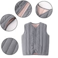 thumbnail image 2 of LYMAYTER Girls Boys Sleeveless Vests for Kids Baby Solid Color Bottoming Tank Toddler Fall Winter Warm Waistcoat 3-10+ Years, 2 of 10