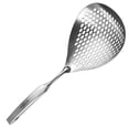 thumbnail image 3 of Stainless Steel Skimmer Spoon Multipurpose Filtering Spoon Slotted Spoon with Ergonomic Handle for Home Kitchen Restaurant Fried Chicken Shop, 3 of 9