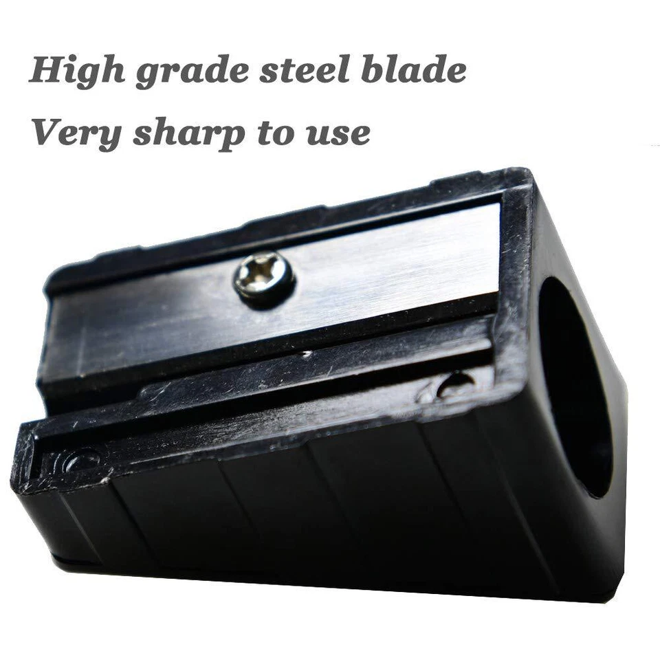 PRIME - Wekoil Pencil Sharpener Metal Blade Carpenter Pencil Sharpener Jumbo Crayon S...