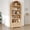 Natural, variant on 71.6" Tall Arched Bookshelf, 6 Tier Farmhouse Cabinet with Open Shelf & Storage Drawers, Modern Freestanding Wood Bookcase for Living Room, Bedroom, Home Office,Walnut
