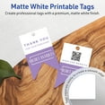 thumbnail image 3 of Avery Banner Flag Tags, 1-1/2" x 2-1/3", Matte White, 375 Total, 3 of 9