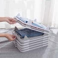 thumbnail image 5 of Multi-Functional Lazy Clothes Folding Board - Durable Plastic Foldable Tool for Sweaters, Shirts & Daily Clothes, Easy Closet Storage & Organization, 5 of 5
