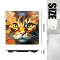 thumbnail image 2 of High Precision Body Weight Scale Smart Bathroom Scales with Large LCD Display(400lbs),Decorative for Bedroom-Orange Cat With Yellow Eye, 2 of 4