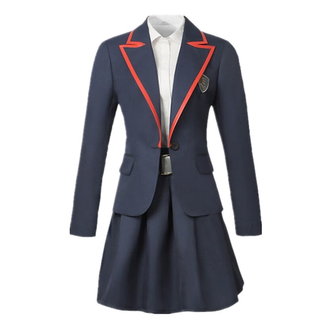 Disfraz de la serie de TV Elite para hombre y mujer, conjunto de uniforme británico JK, ideal para fiesta de Halloween