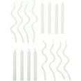 thumbnail image 4 of (3 pack) Great Value White Straight & Wavy Birthday Candles, 16 Count, 4 of 10