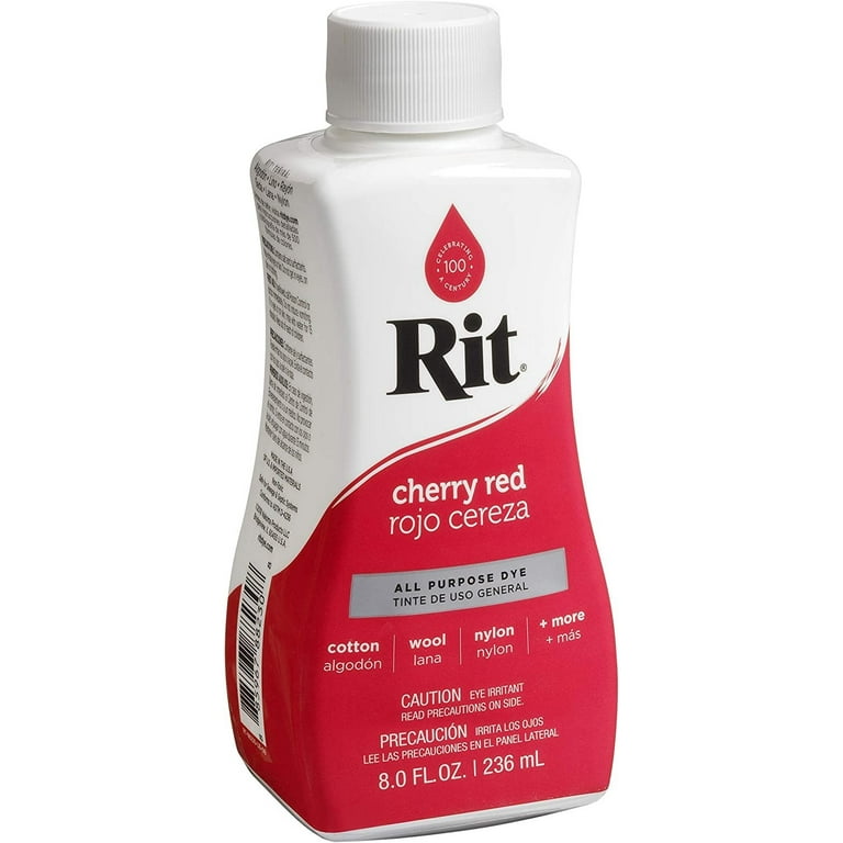 Rit All Purpose Dye, Cherry Red - 8.0 fl oz