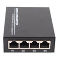 thumbnail image 1 of Convertidor De Medios Ethernet Monomodo, 10/100/1000M, Convertidor De Medios Ethernet De Diseño Compacto, Extensión De 25km, Plug And Play, Puerto RJ45, Indicadores LED, 1 of 7