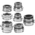 thumbnail image 1 of 7 Pcs Kitchen Faucet Adapter Set Saving Tap Aerator Connector Bathroom Accessories For Bathroom Sink To Hose Portable Water, 1 of 9