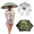 thumbnail image 3 of Coofit 30in Diameter UV Protection Fishing Field Sun Umbrella Hat (Camouflage), 3 of 10