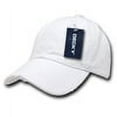 thumbnail image 2 of Decky 860-PL-WHT-04 Vintage Fitted Polo Caps, White - Xl, 2 of 2