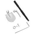 thumbnail image 1 of RC Crawler Shovel, Adjustable RC Simulation Metal Shovel Decorative Tool RC Crawler Shovel Tool for RC Crawler Decoration Accessories, 1 of 7