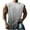 Gray, variant on Wancir Mens Sleeveless Tank Tops Workout Muscle Gym T Shirts Crew Neck Gradient Tee Tops