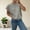Silver, variant on OGLCCG Knitted Tank Tops for Women Cape Sleeveless 3D Floral Sweaters Summer Trendy Loose Fit Knit Vest Shirt,L,Gray