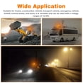 thumbnail image 4 of Tignapoo High-Intensity Red LED Strobe Warning Light for Vehicles, 12-30V Universal, Durable PC Housing, IP65 Waterproof, Easy Installation for Trucks, Emergency & Construction Vehicles, 4 of 5