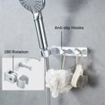 thumbnail image 3 of Multifunction Shower Head Holder, Wall Mount for Bathroom,Silver,Type 1, 3 of 5