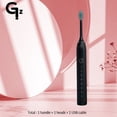 thumbnail image 3 of Cepillo de dientes eléctrico sónico GeZhou N105 para adultos, recargable por USB, con 8 cabezales de repuesto, 3 of 5