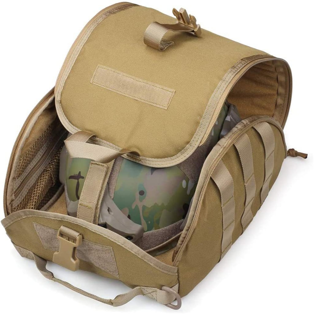 FENOHREFE Tacticals Helmet Bag Storage Bag for Airsofts Helmet Motorcycles Helmet Molles Helmet Bag Carrying