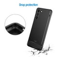 thumbnail image 5 of JETech Slim Fit Case Compatible with Samsung Galaxy S21 5G 6.2-Inch, Thin Phone Cover with Shock-Absorption and Carbon Fiber Design (Black), 5 of 7