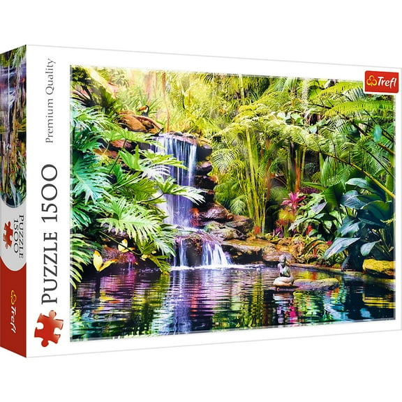 Trefl Red 1500 Piece Puzzle - Oasis of Calm