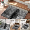 thumbnail image 6 of Gray Bathroom Mat 2x3 FT, Non Slip Small Kitchen Mat, Retro Oil Painting Modern Abstract Art Aesthetics Washable Soft Backed Front Door Throw Rug Non-Shedding Indoor Outdoor Doormat for Entryway Sink, 6 of 9