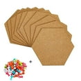 thumbnail image 2 of RYRDWP Clearance Hexagon Cork Board Wall Sticker – Self-Adhesive Removable Message Board Photo Wall Decor for Home, Office & Customizable Bulletin Board, 2 of 6