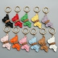 thumbnail image 6 of AOOOWER Portable Lovely French Bulldog Keychain PU Leather Pendant Keyring Key Holder, 6 of 21