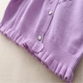 thumbnail image 4 of Girls' Cardigans Sweater Cotton Children School Uniform Sweaters 4-18 Years, 4 of 7
