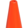 thumbnail image 3 of Global Industrial 18"" Traffic Cone Non-Reflective Solid Orange Base 2-1/2 lbs, 3 of 4