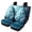 Turtle Floral, variant on Pzuqiu Lips Heart Car Seat Covers Full Set Easy to Install Seat Covers for Cars Interior 3 Pieces Front and Rear Seat Cover Set Fit for Sedans Trucks
