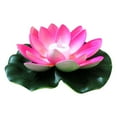 thumbnail image 2 of Visland LED Waterproof Floating Lotus Light Battery Operated Color-Changing Floating Flower Light Pool Floating Light for Pond Water Fountain Hottub Wedding Decor, 2 of 6
