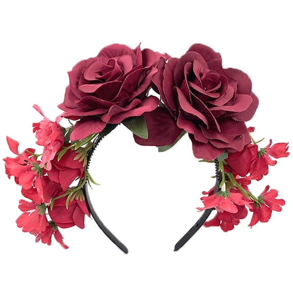 Headbands for Women Fashion Rose Halloween Lightweight Hair Accessories