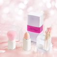 thumbnail image 4 of Brocha de maquillaje mixta portátil 8 en 1, brocha de maquillaje, brocha para esquinas, brocha para sombra de ojos (material de leche de coco blanca 8 en 1, con caja de dibujo) ER, 4 of 5
