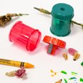 thumbnail image 6 of BAZIC Pencil Sharpener Manual, Single Hole Compact Colored Sharpener, 4-Pack, 6 of 7
