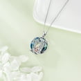 thumbnail image 4 of Cat Necklace Sterling Silver Ladies Jewelry Cat Jewelry Gift, 4 of 6