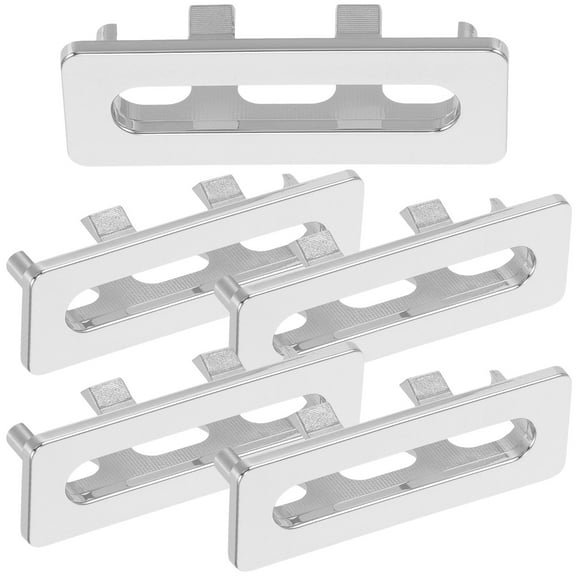 Raindrops 2pcs Plastic Sink Overflow Trim Ring Basin Overflow Ring Kitchen Sink Overflow Cover Bathroom Sink Drain Cap for Bathroom