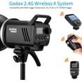 thumbnail image 3 of Luz estroboscópica Studio Flash Godox MS300 de 300 W con Wireless X, 3 of 9
