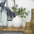 thumbnail image 3 of DecMode 17" Matte White Ceramic Vase, 3 of 12