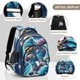 thumbnail image 4 of ALAZA Skater Bear School Backpack Elementary Bag Bookbag Travel Rucksack, 4 of 6