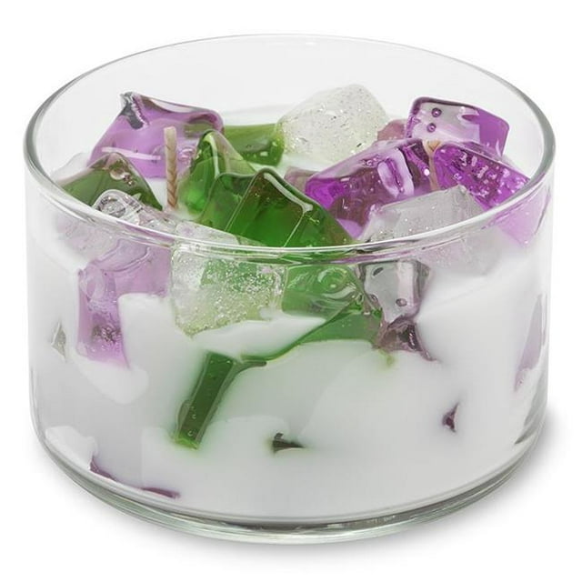 Lavender 9.5 oz. Two Wick Color Bowl Candle