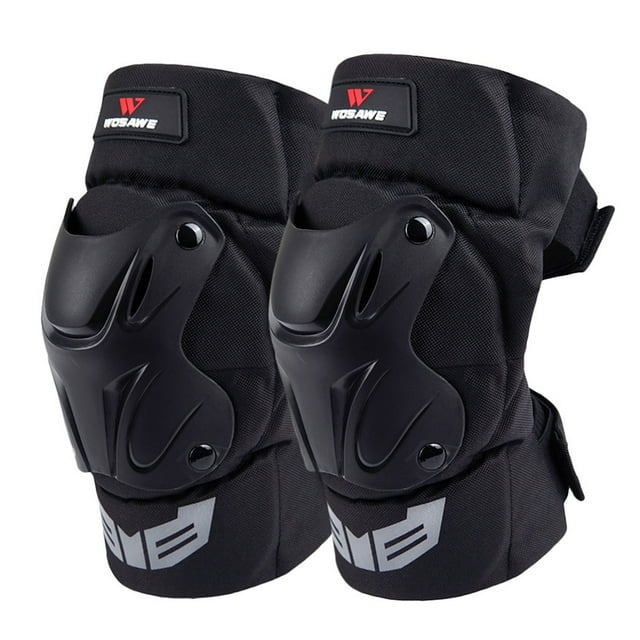 Rodilleras WOSAWE 1 par de bicicleta de rodilla de apoyo de la bicicleta MTB bicicleta de montar la motocicleta de apoyo de la Estilo 1: rodillera