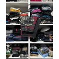 thumbnail image 4 of Pantalones cortos de mezclilla holgados con estampado de alas góticas para hombre, pantalones cortos de mezclilla con patrón de gran tamaño, moda popular de calle alta, verano de los años 2000, y2k, 4 of 5