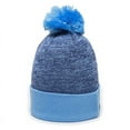 thumbnail image 3 of Outdoor Cap PWC-100 Heathered Acrylic Knit-Navy/Columbia Blue, 3 of 4
