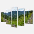 thumbnail image 2 of Green Mountains Panorama - Landscape Canvas Art Print, 2 of 3