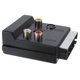 thumbnail image 3 of Adaptador hembra negro para reproductores de DVD Bloque adaptador Scart de 21 pines con interruptor de entrada/salida Bloque adaptador Scart Conectores para automóvil, 3 of 5