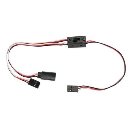 Fosa RC Switch,Universal Plug 3 Way Power On Off Switch for JR/FUTABA ...