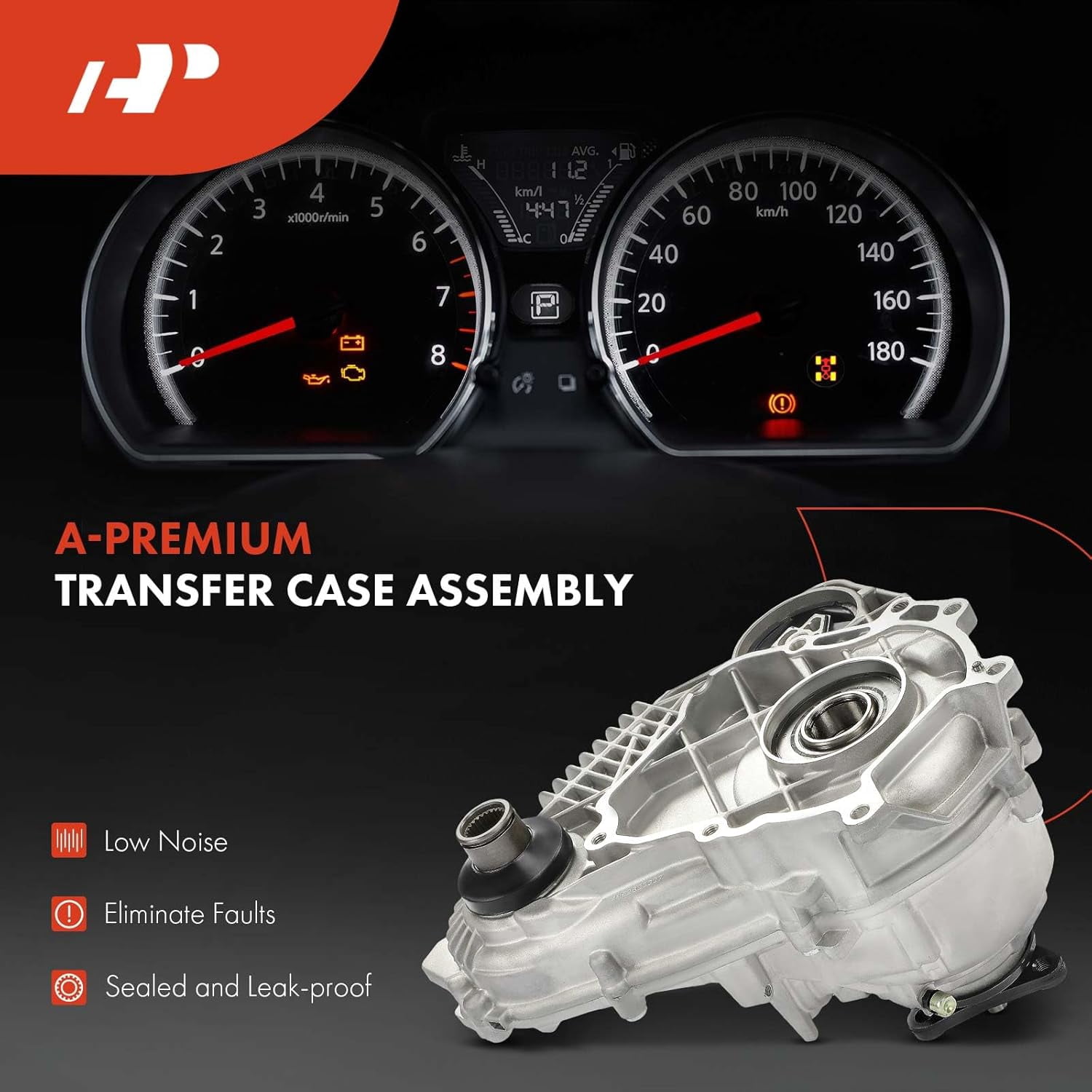 A-Premium Transfer Case Assembly Compatible with BMW Models - X5 2014-2018, X3 2012-2017, X6 2015-2018, X4 2015-2018