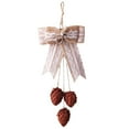 thumbnail image 1 of Arcos De Encaje De Navidad Árbol De Navidad Colgante Decorativo De Navidad Con Piñas Para Fiesta De Vacaciones Chimenea Decoración De Ventanas Vogacara HA039042-00, 1 of 6